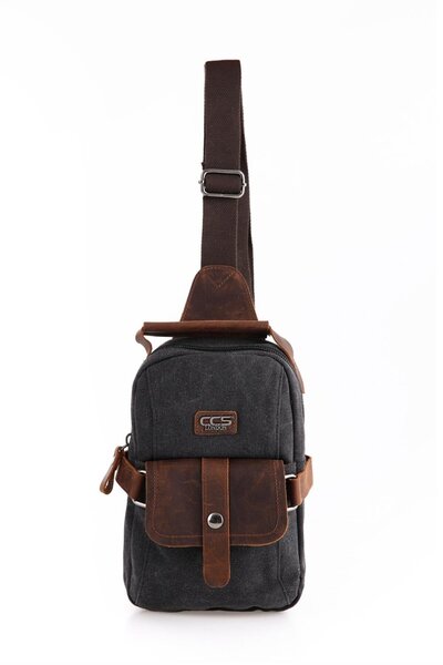 ÇÇS 51396 Kanvas Omuz Askılı Çapraz Çanta