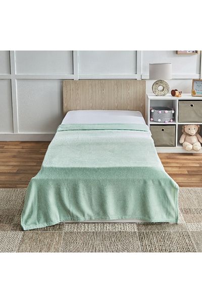 Home Box Ontario Solid Coral Fleece Kids Blanket - 120x170 cm