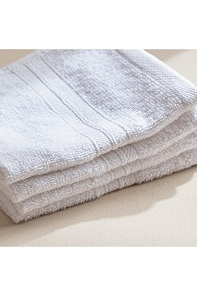 Home Box Essential Carded 4-Piece Face Towel Set - 30x30 cm