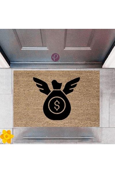 Lasirius Door Mat Decorative Digital Printing Dollar Pouch
