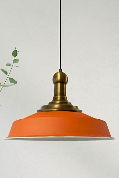 Bamyum Asaletli Eskitme Long Knob Başlık Retro Sarkıt Lamba Restoran Salon Ay...