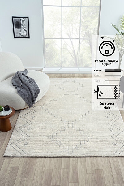 Konfor Halı Konfor Claude 1636 Modern Dokuma Halı Yumuşak Iplikli