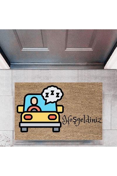 Lasirius Door Front Mat Decorative Digital Printing Cars