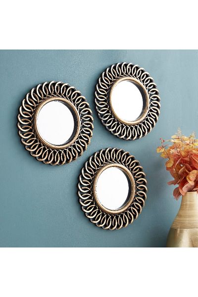 Home Box Nomad 3-Piece Mirror Set - 25 cm