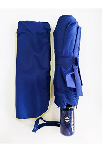 Nilu Moda ŞEMSİYE MAVİ TAM OTOMATİK RÜZGARA DAYANIKLI