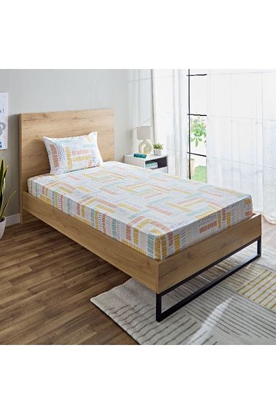 Home Box Nora Savana 2-Piece Single Flat Sheet Set - 160x240 cm
