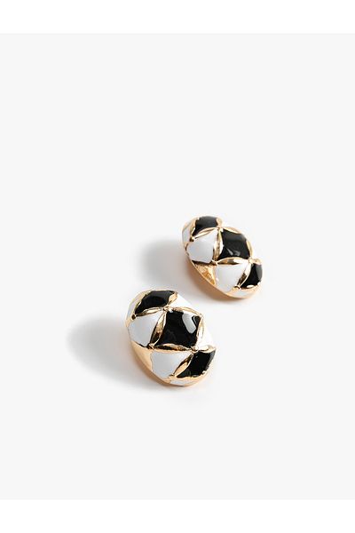 Koton Multicolored Geometric Earrings