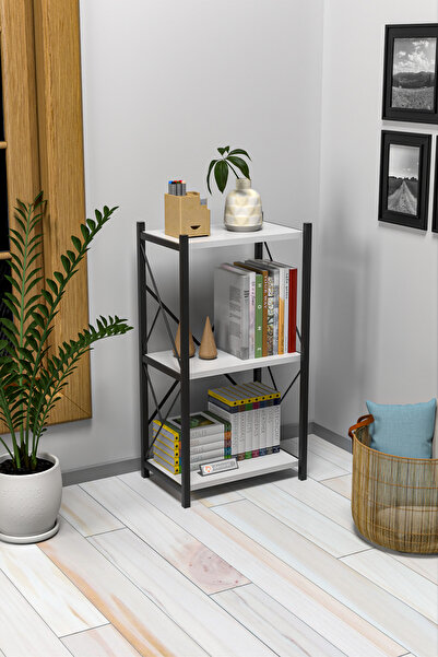 mormanya Venni Metal Kitaplık 3 Raflı Çok Amaçlı Dosya Kitap Rafı Ofis Salon ...