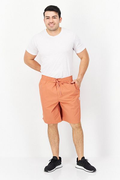 adidas Men Sportswear Fit Brand Logo Training Shorts, Brown