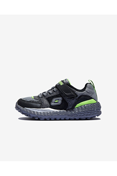 SKECHERS MONSTER - KROVON Büyük Erkek Çocuk Siyah Spor Ayakkabı 403684L BKGY