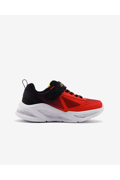 SKECHERS Meteor-lights - Krendox kisfiú piros világító sportcipő 401495 n Rdbk