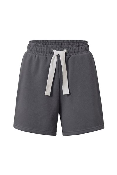 Tchibo Women Sportswear Fit Training Sweat Shorts, Grey