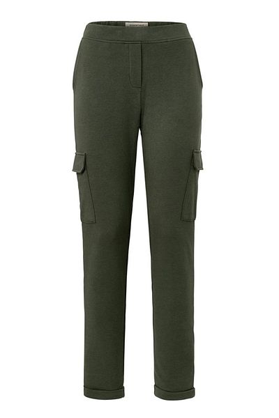 Tchibo Women Pull On Comfort Fit Jogger Pants, Green