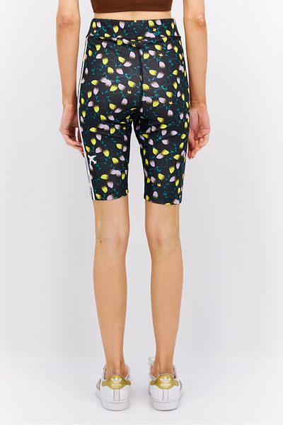 adidas Women Sportswear Fit Training Short, Black/yellow Combo