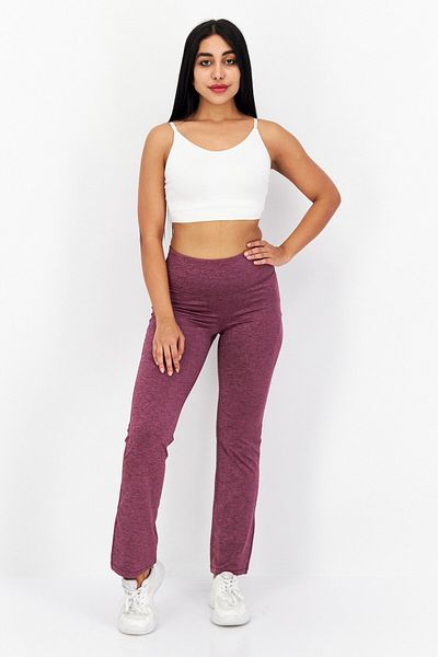 Tchibo Women Sportswear Fit Training Sweatpants, Purple