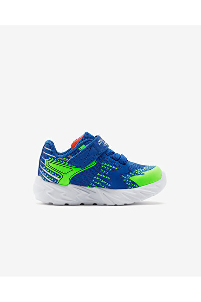 SKECHERS FLEX - GLOW BOLT Küçük Erkek Çocuk Mavi Işıklı Spor Ayakkabı 400138N RYMT