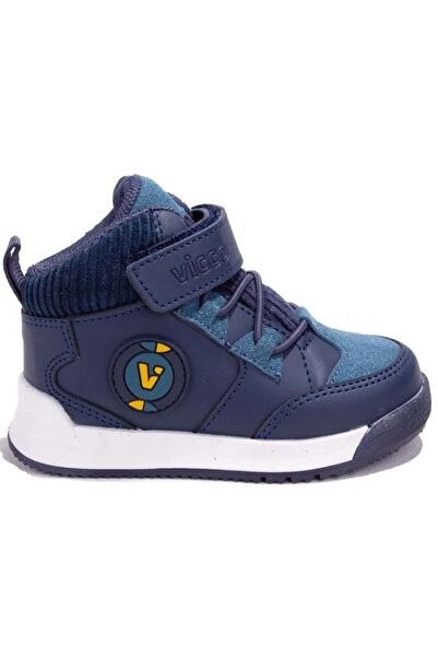 Kids Club Shoes Vicco Hippi Phylon Kauçuk Taban Ortopedik Çocuk Bot LACİVERT