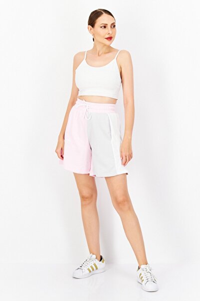 Adidas Originals Women Sportswear Fit Brand Logo Training Shorts, Pink Combo