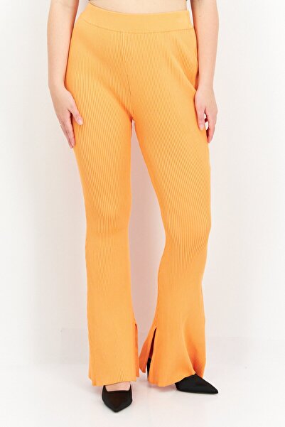 Royalty By Maluma بنطلون نسائي بقصّة عادية، برتقالي