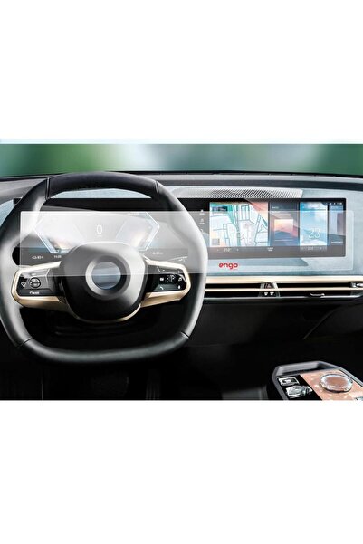 Engo لسيارة BMW i4 M50 واقي شاشة غير لامع شفاف بتغطية كاملة قطعة واحدة