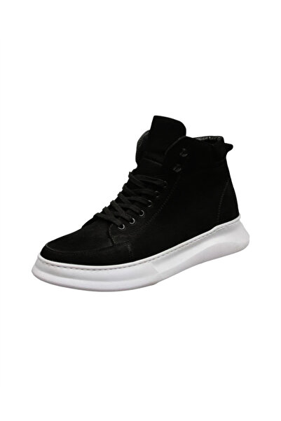 M.P. 232-4226 Men's Black (40-44) Nubuck Boots