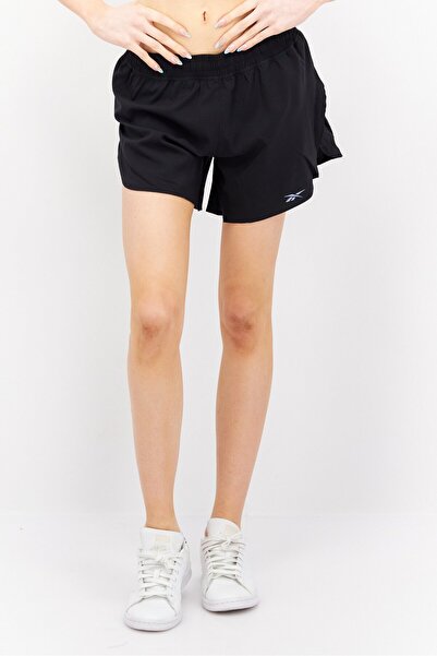 Reebok Women Sportswear Fit Running Shorts, Black