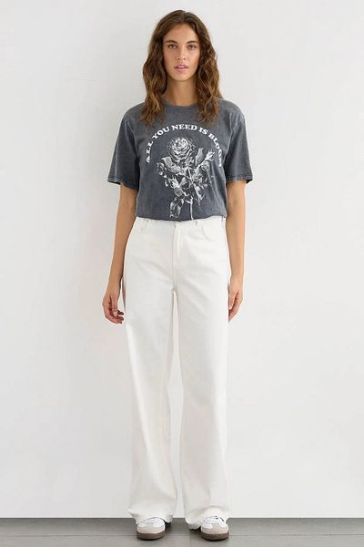 Hiccup Μπλουζάκι με στάμπα Oversize
