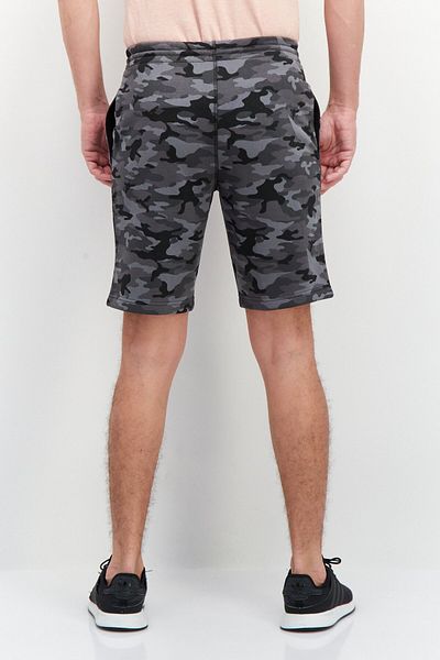 Reebok شورت رجالي أسود - Id Camo Shor