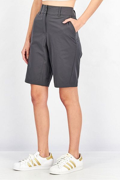 Tchibo Women Sportswear Fit Cycling And Hiking Shorts, Grey