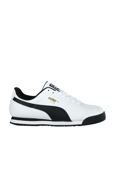 Puma Ανδρικά παπούτσια καθημερινής χρήσης - Roma Basic 353572   04 Λευκό Μαύρο