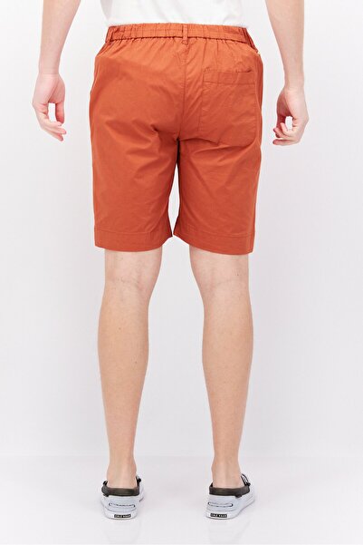 Sorbino Men Solid Basic Shorts, Rust