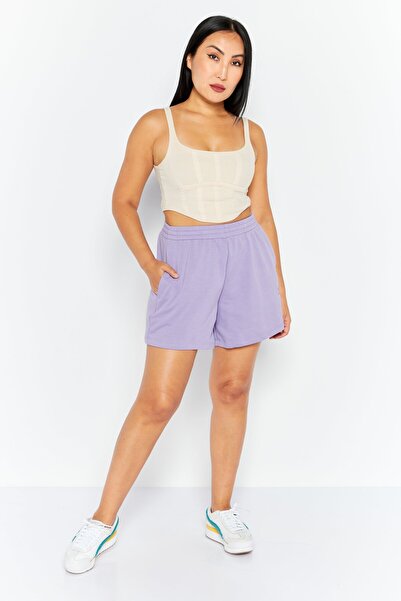 Adidas Originals Women Sportswear Fit Training Shorts, Purple