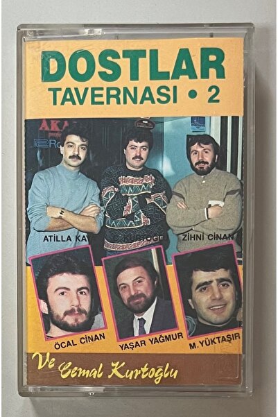 CİHAN MÜZİK Friends Tavern 2 Cengiz Kurtoğlu Zihni Cinan Atilla Kaya Paper Print Cassette