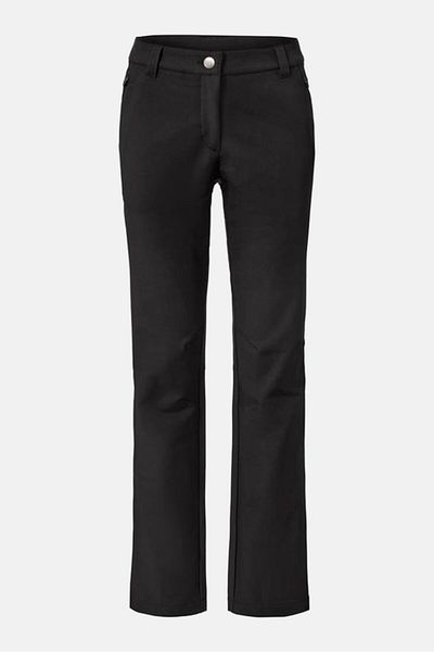 Tchibo Women Plain Straight Leg Pants, Black