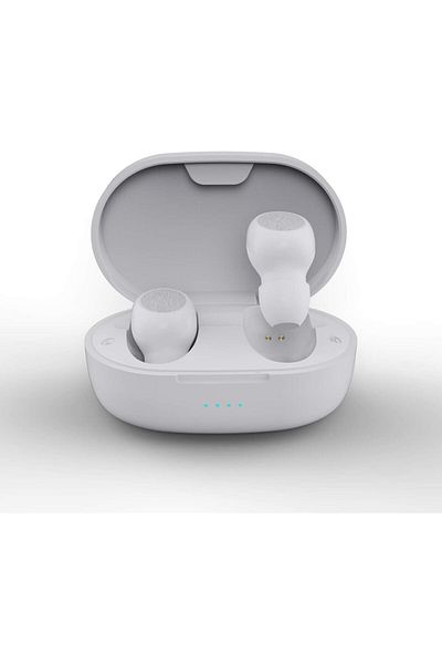 X.Cell سماعات أذن استريو Soul 7E Bluetooth 5.0: تصميم مضغوط، تناسب أي أذن، Google وSiri - أبيض