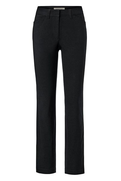 Tchibo Women Regular Fit Plain Dress Pants, Black