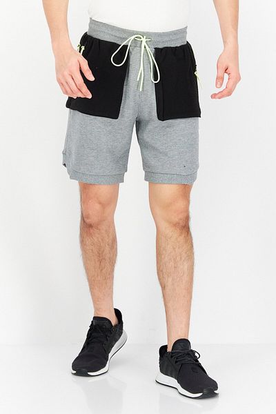 Puma Men Sportswear Fit Training Shorts, Grey