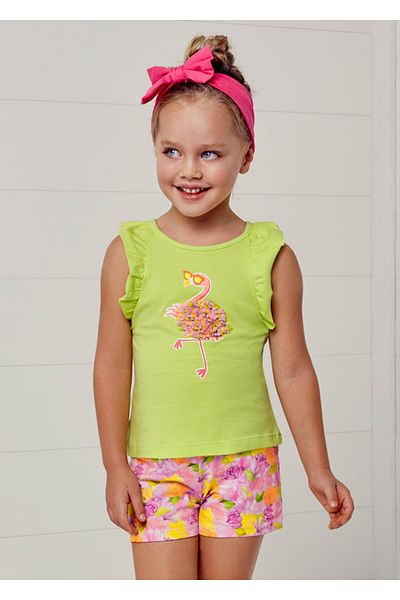 MAYORAL tricou pentru fete pantaloni scurți set 2 buc 3286
