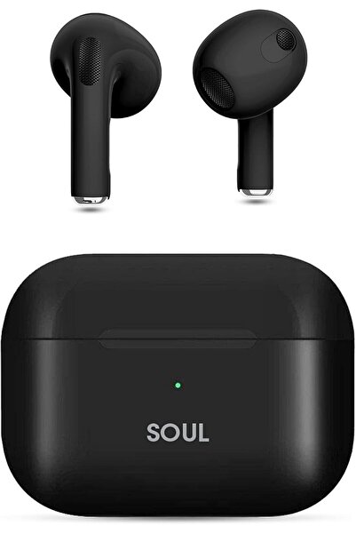 X.Cell سماعات أذن لاسلكية Soul 10 Pro: 5 ساعات تشغيل/تحدث، 120 ساعة في وضع الاستعداد، متوافقة مع Android/iOS (أسود)