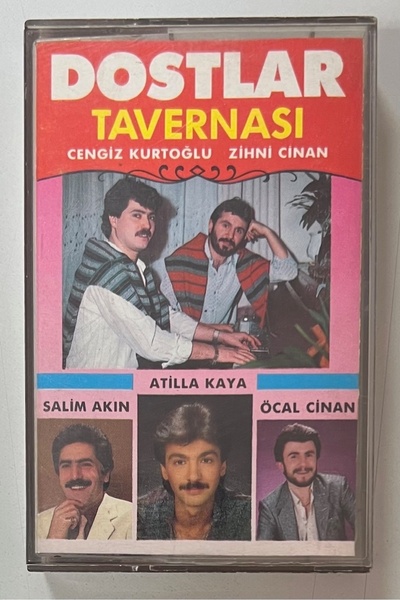 CİHAN MÜZİK Friends Tavern Cengiz Kurtoğlu Zihni Cinan Atilla Kaya Paper Print Cassette