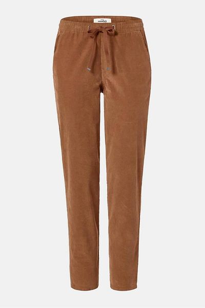Tchibo Women Regular Fit Plain Pants, Brown