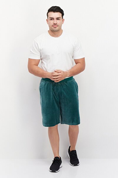 Fila Men Sportswear Fit Brand Logo Training Shorts, Sage Green