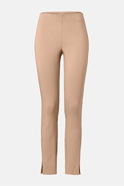 Tchibo Women Plain Crop Pants, Beige