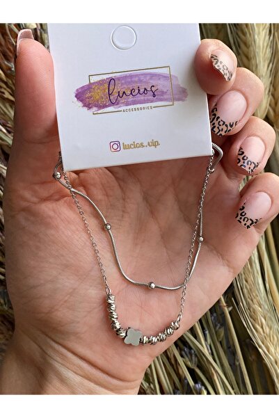 Lucios Stainless Steel Dorica Detail 2-Piece Combin Anhal (21 + 6 cm)