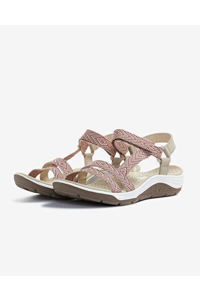 SKECHERS Дамски бежови сандали Reggae Cup 163126 Ntbg