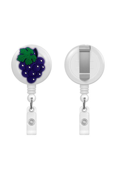 PABALAS Yoyo Card Holder with Grape Bunch Figure