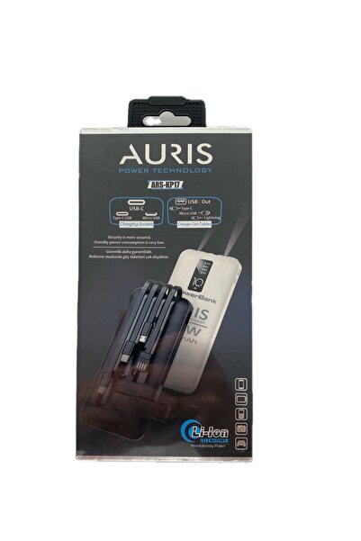 Auris Ars-wp19 10.000 Mah 22.5w Taşınabilir Şarj Aleti Powerbank