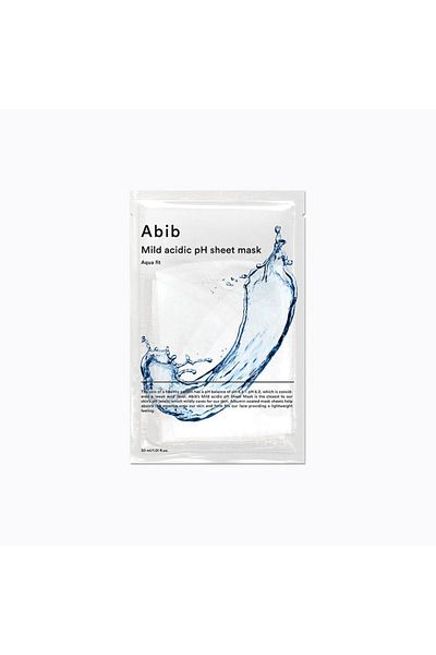 Abib Mild acidic pH sheet mask Aqua Fit