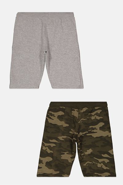 Joe's Kids Boy 2 Piece Basic Shorts, Olive
