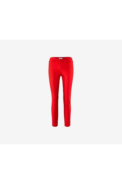 Tchibo Women Plain Stretch Pants, Red